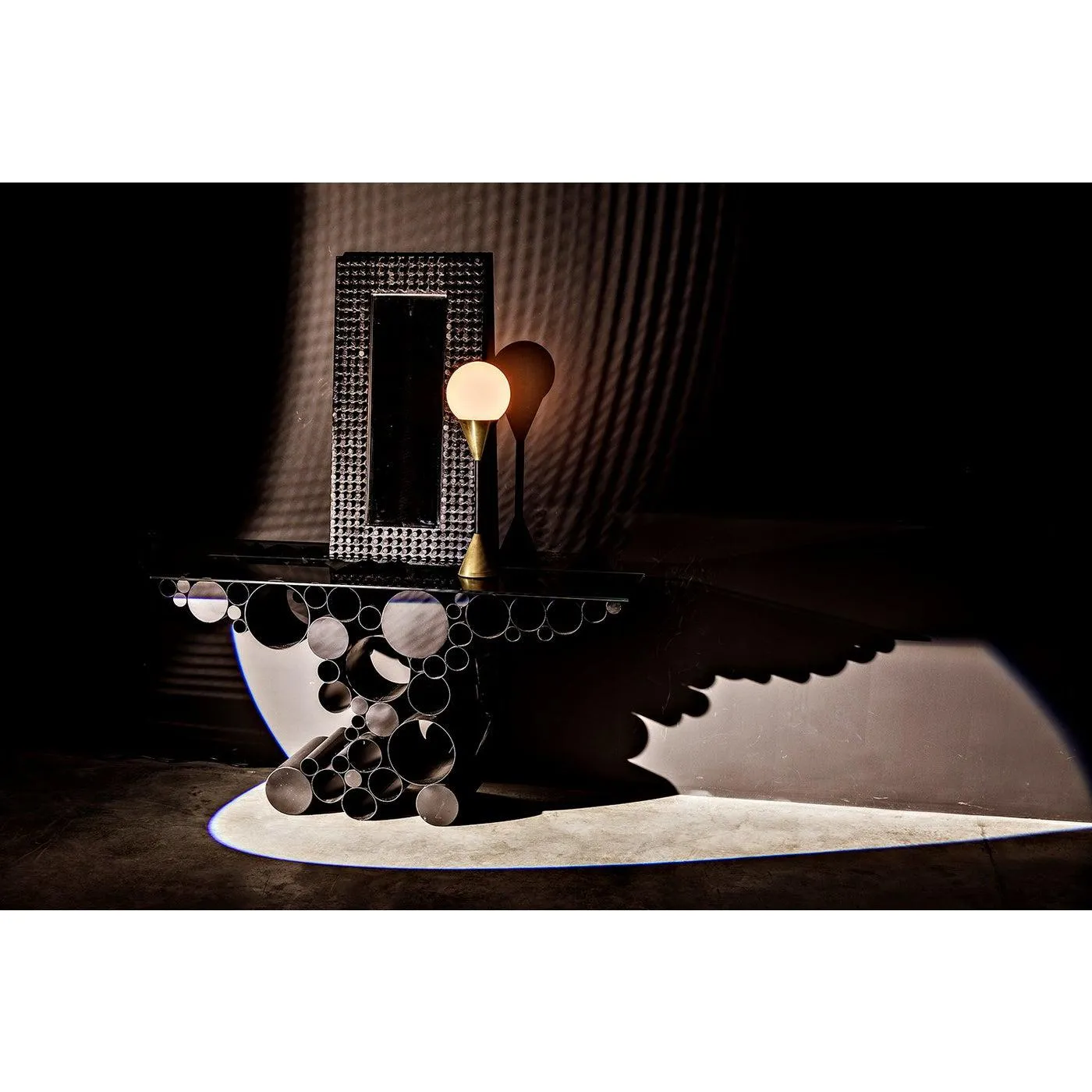 Faustus Mirror, Charcoal Black