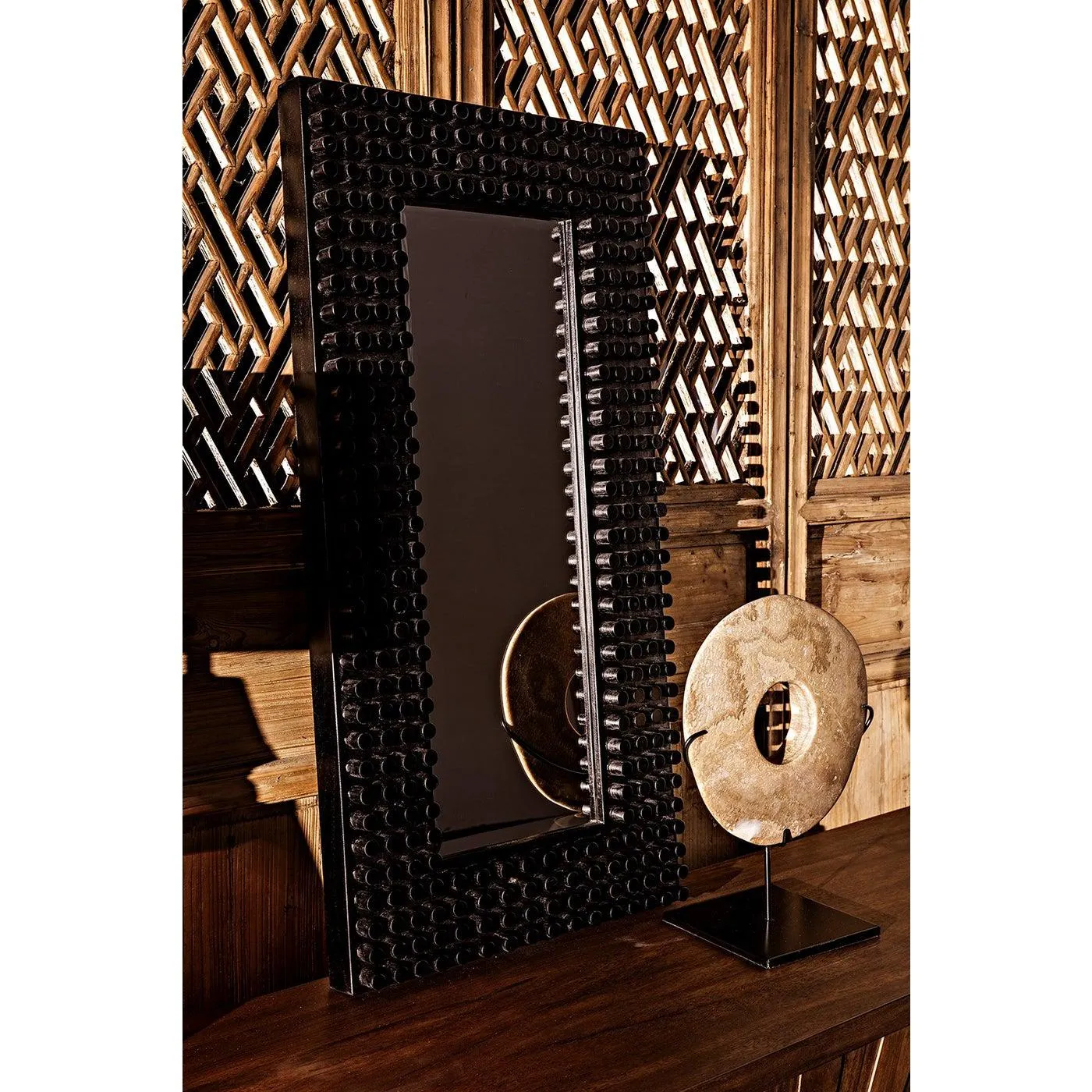 Faustus Mirror, Charcoal Black