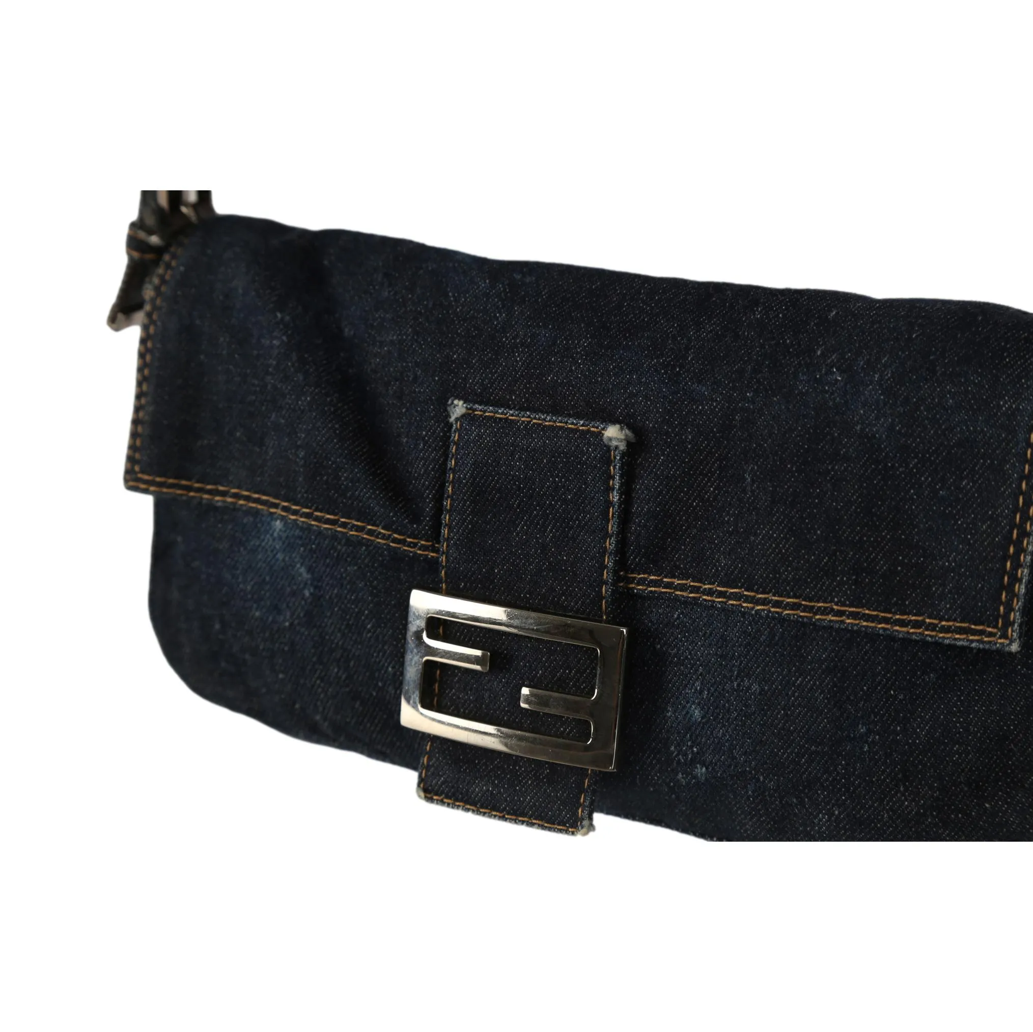 Fendi Denim Baguette