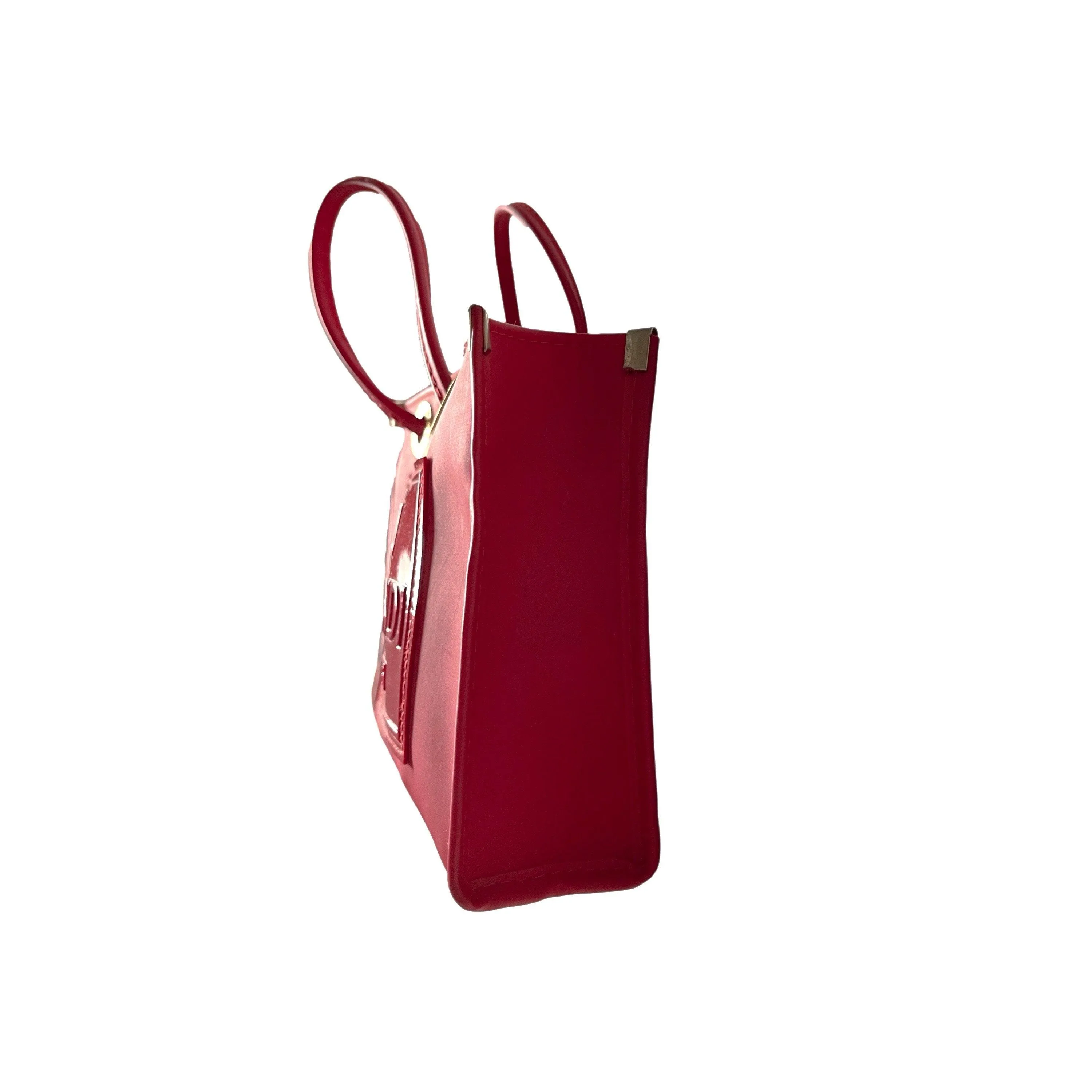 Fendi Red Micro Top Handle Bag
