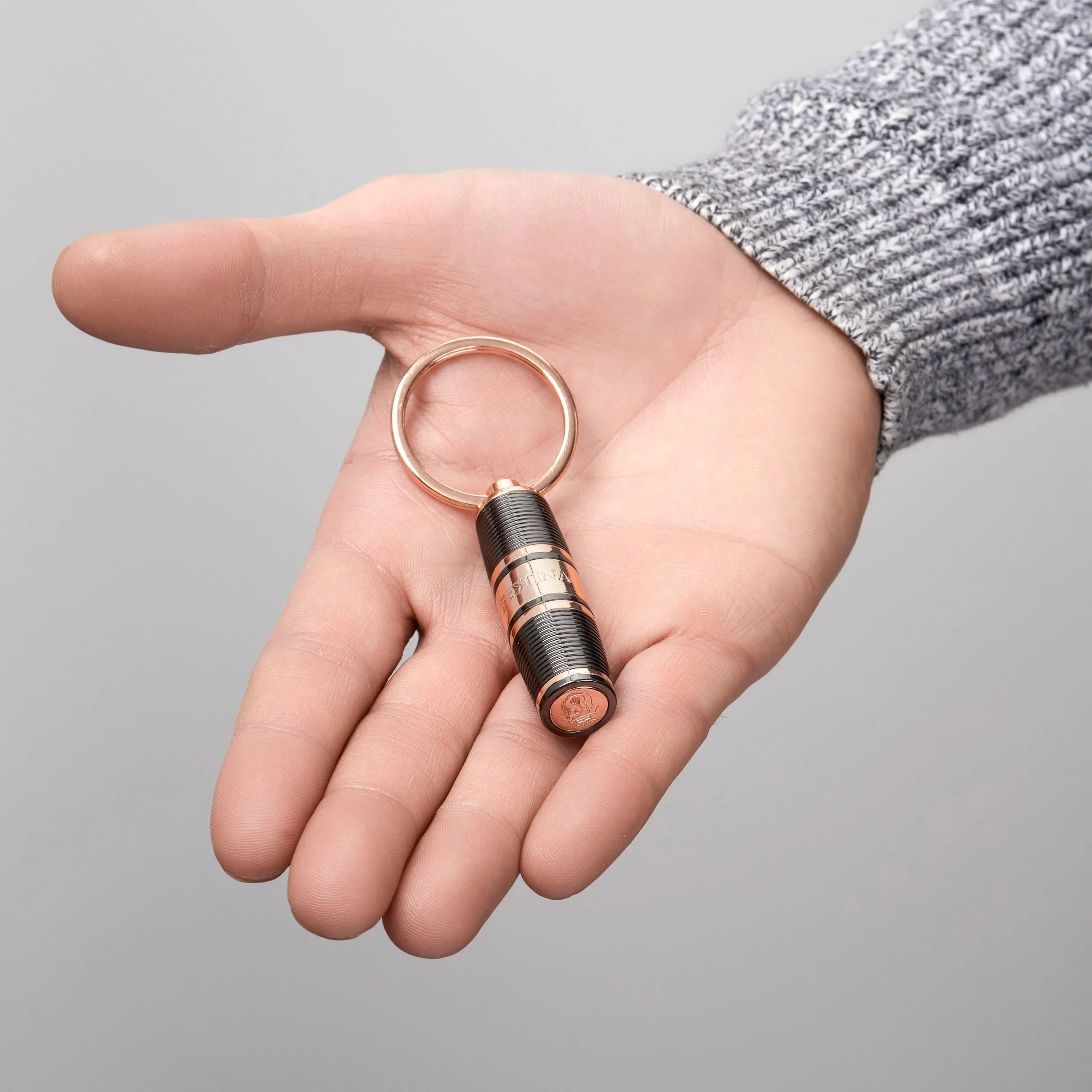 FESTINA FAK470D - Key ring Bold Stripe Gun & Rosegold