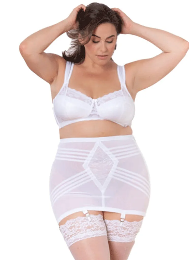 Final Sale Clearance Rago Extra Firm Open Bottom Girdle with Garters