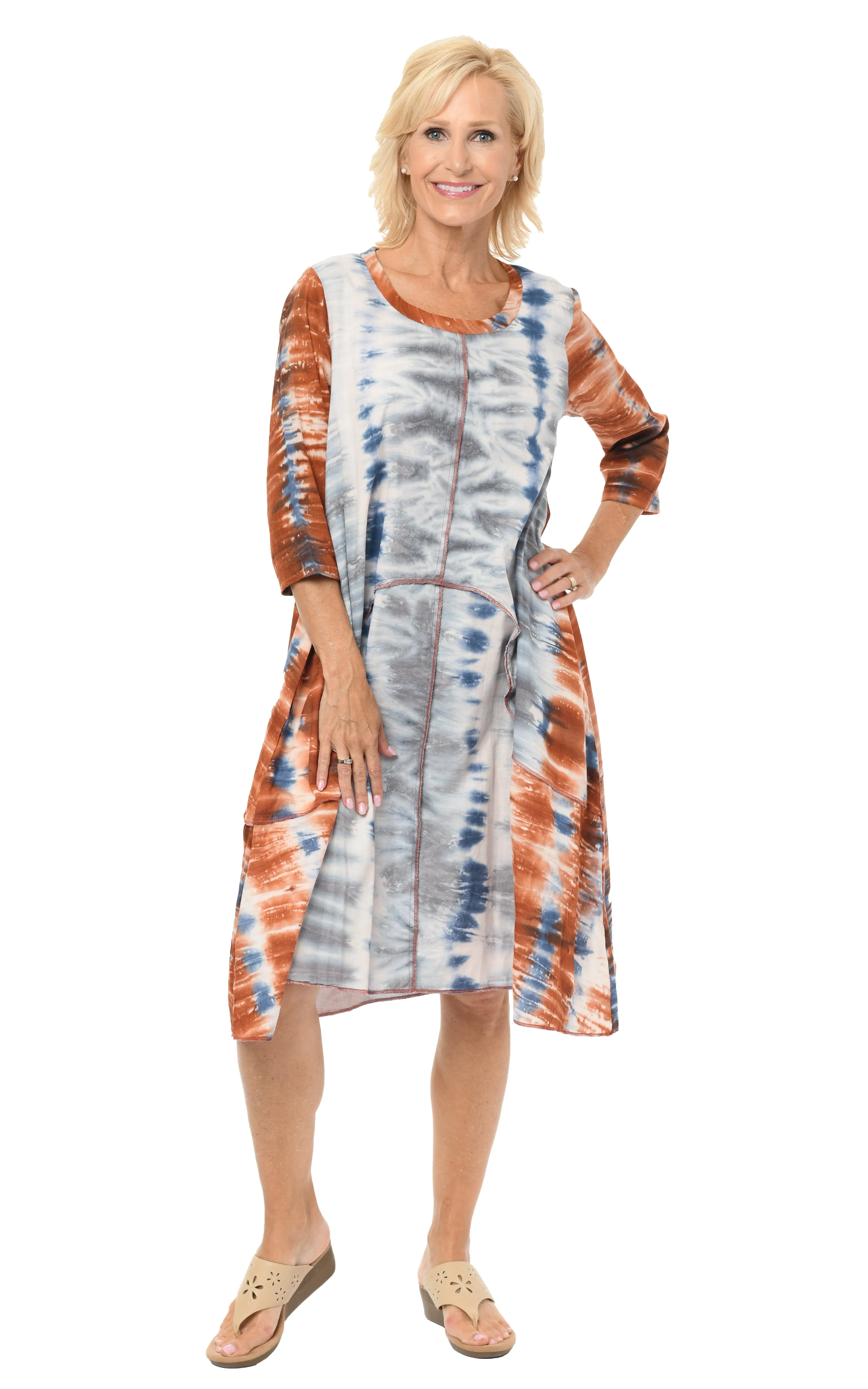 FINAL SALE CV366 Alba Dress in Havana*