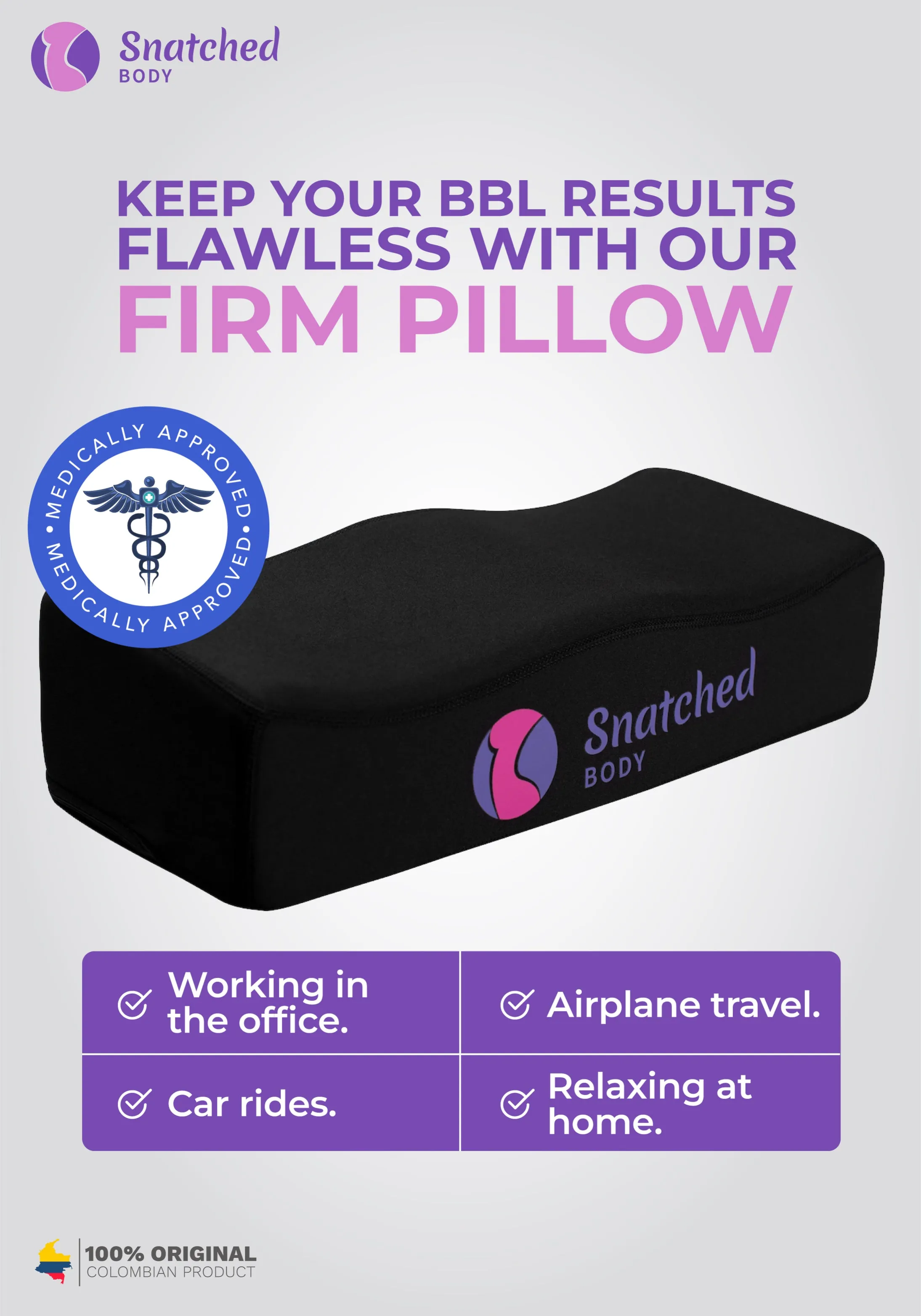 Firm BBL Pillow