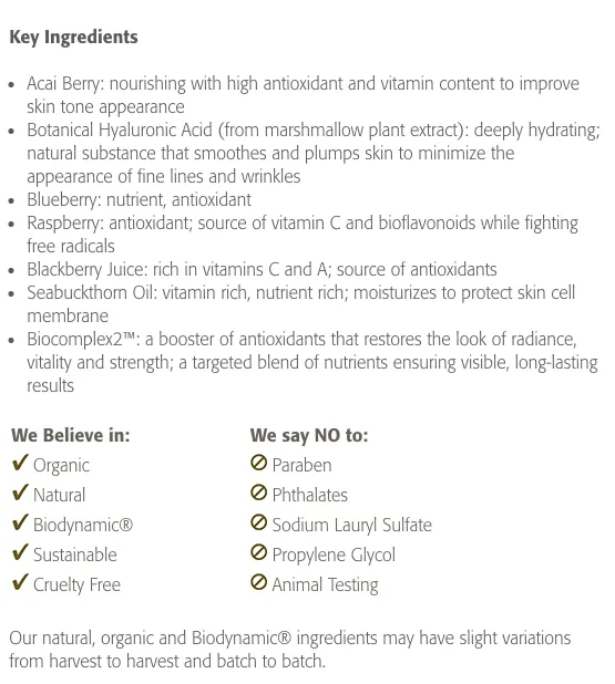 Firm Skin Acai Moisturizer 2oz