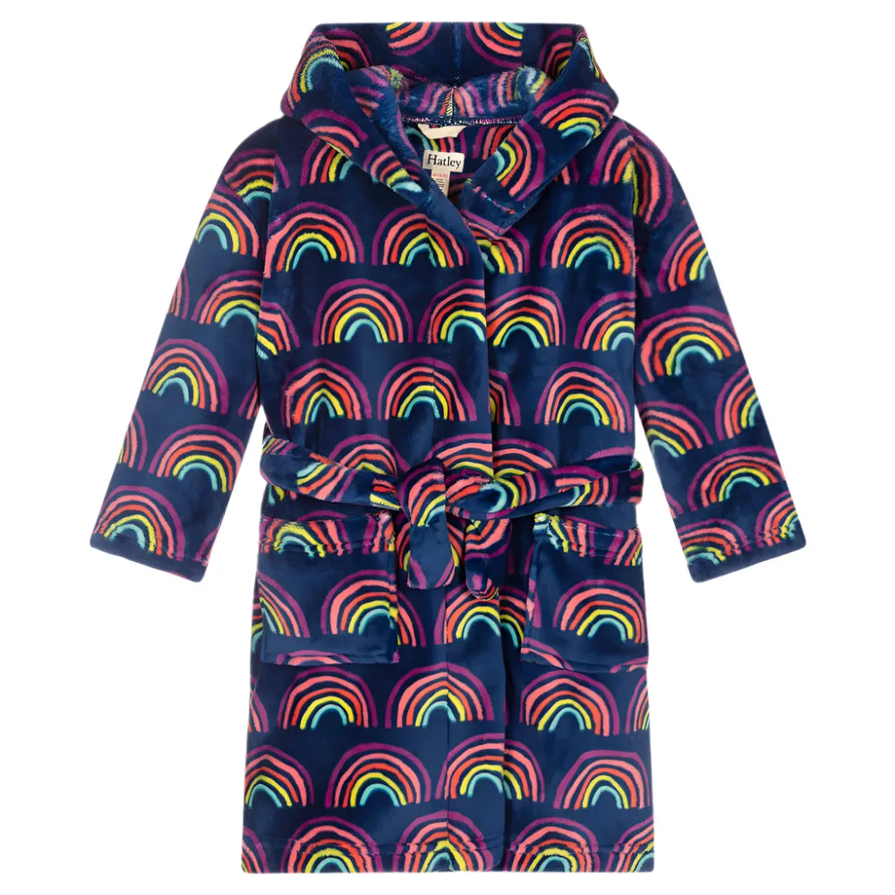 Fleece Robe - Rainbow Dreams