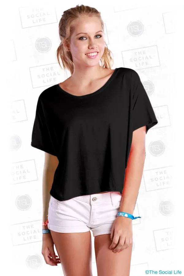 FLOWY BOXY TEE