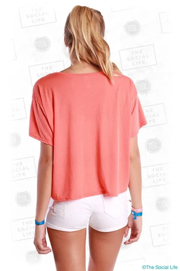 FLOWY BOXY TEE