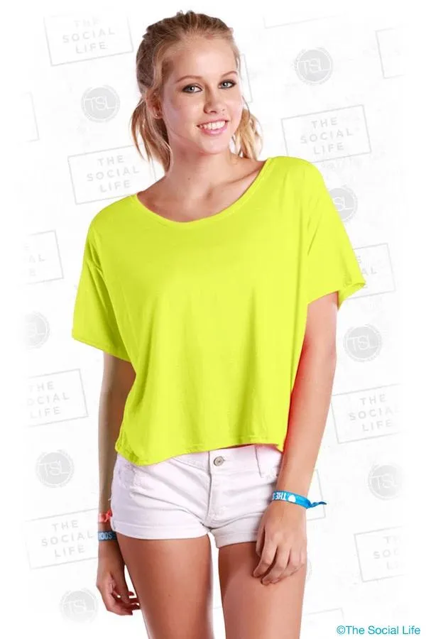 FLOWY BOXY TEE