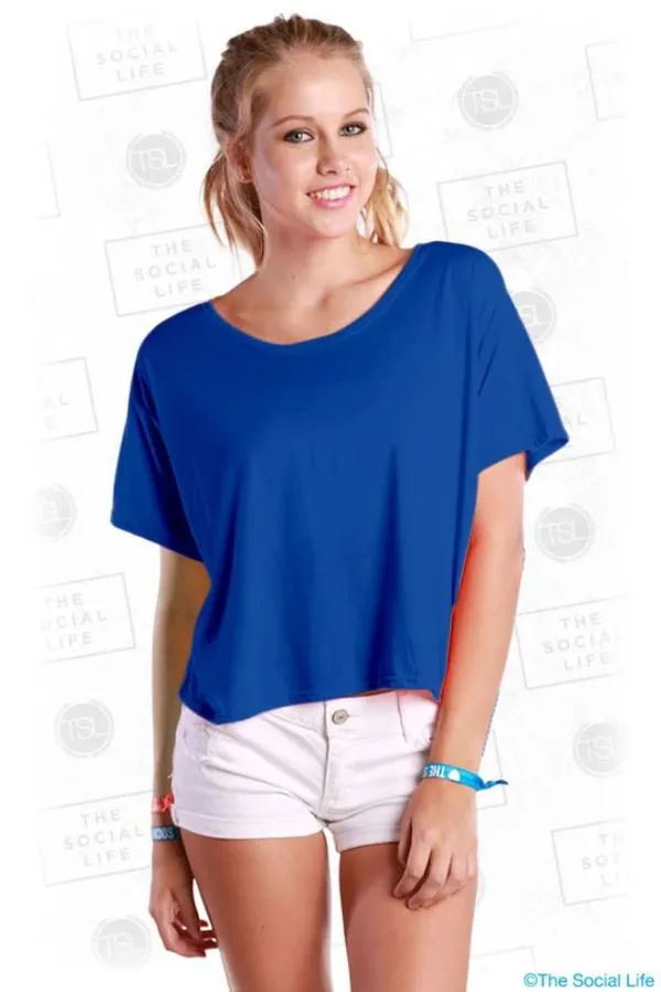 FLOWY BOXY TEE