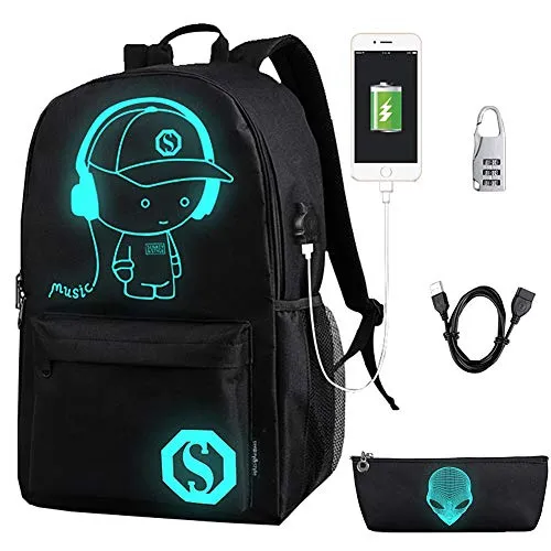 FLYMEI Anime Cartoon Backpack