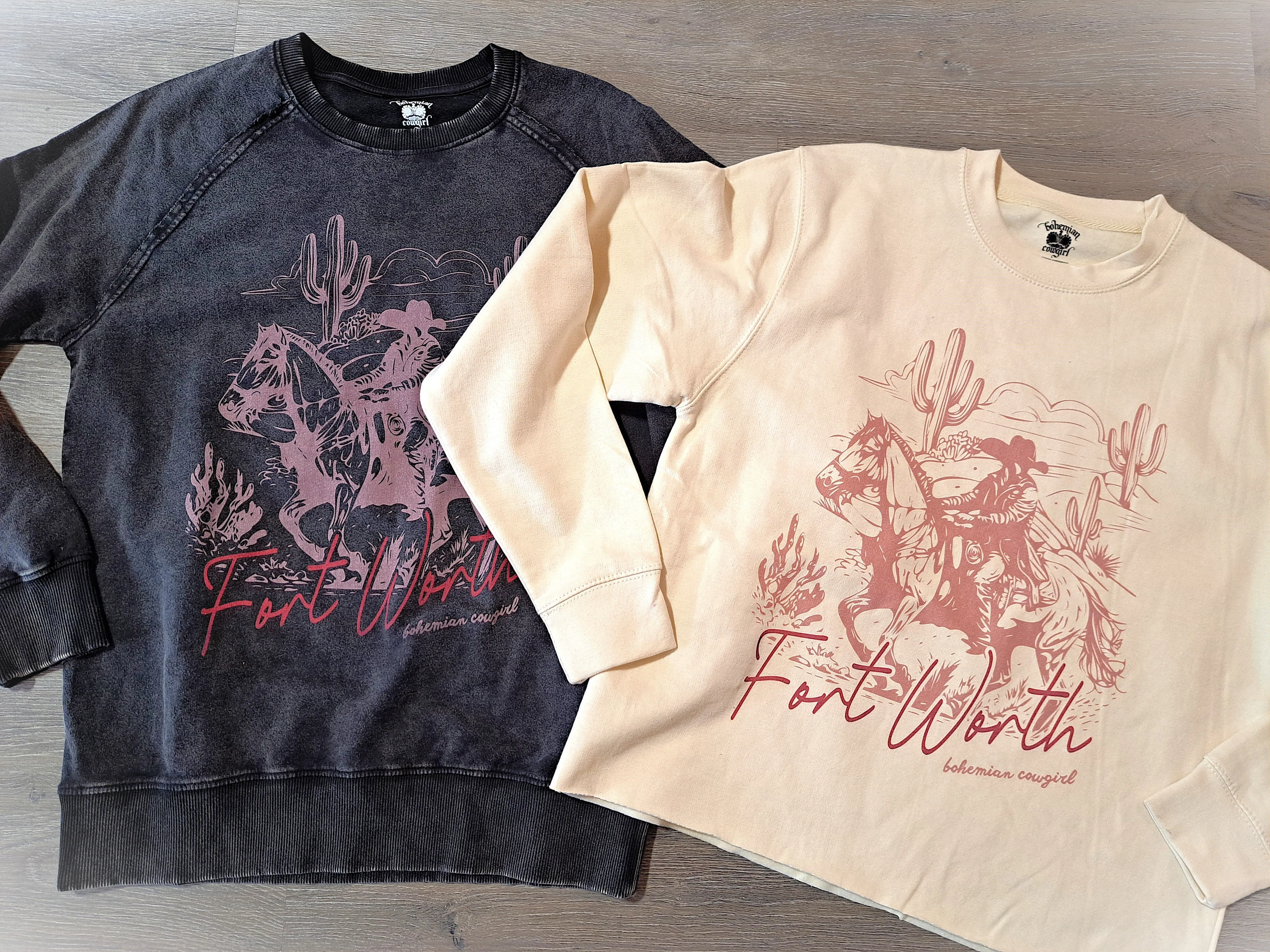 Fort Worth Ivory Sweatshirt