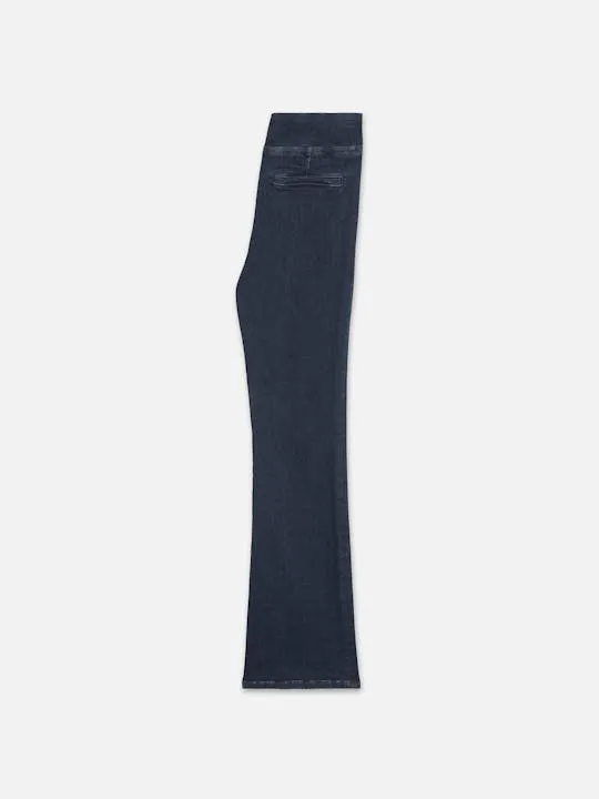 FRAME - Jetset Crop Mini Boot Pintuck - Keller