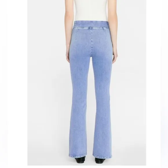 FRAME The Jetset Flare in Casper Clean Denim Size 1 (25 26 27 28 29 ) like new