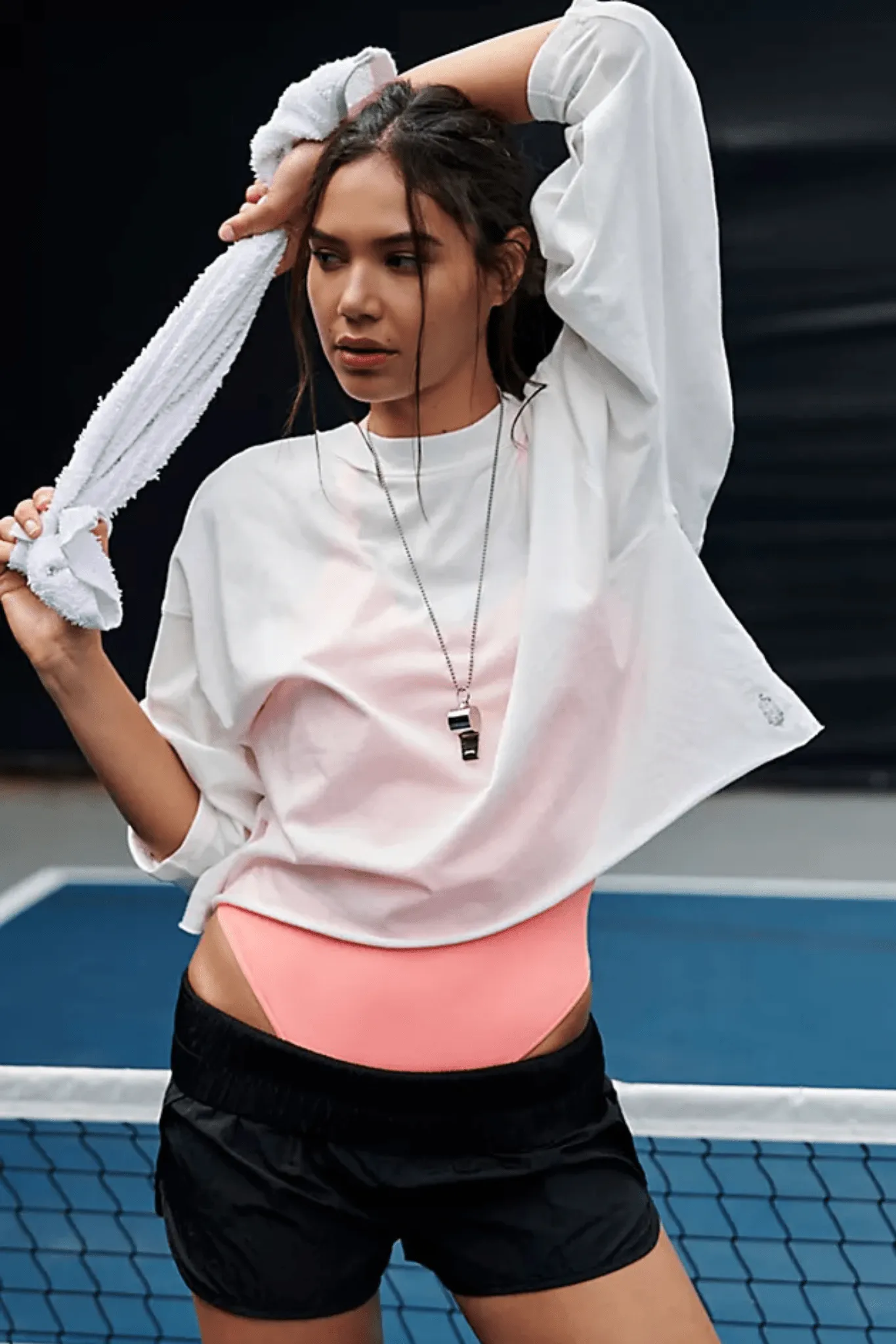 Free People: Inspire Layer Tee in White