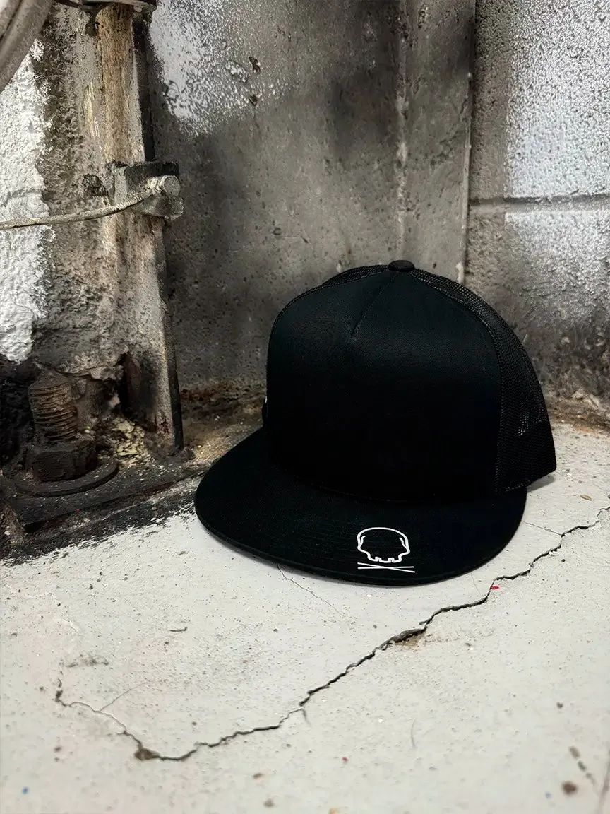 FREE SPIRITED SIDE STYLE BLACK HAT