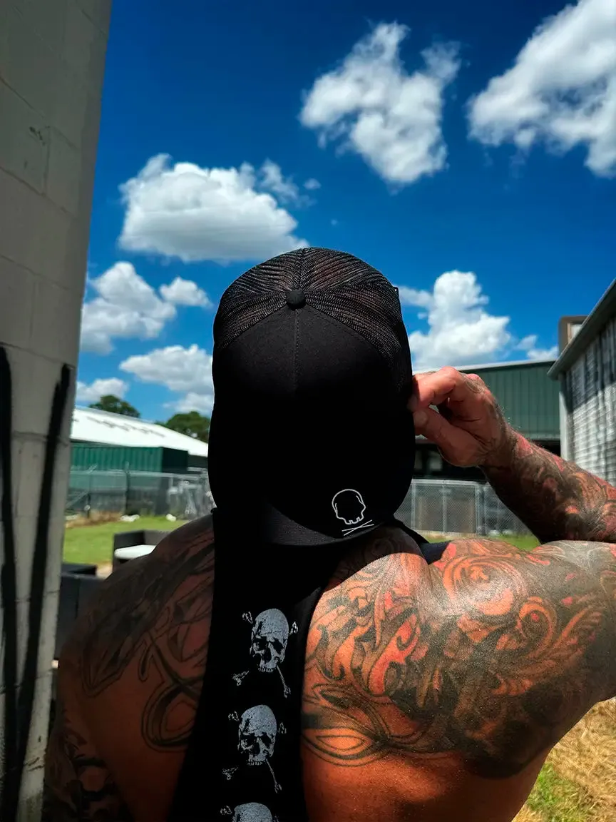 FREE SPIRITED SIDE STYLE BLACK HAT