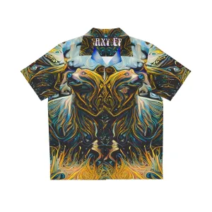 Galaxy Bear Hawaiian Shirt (Mens)