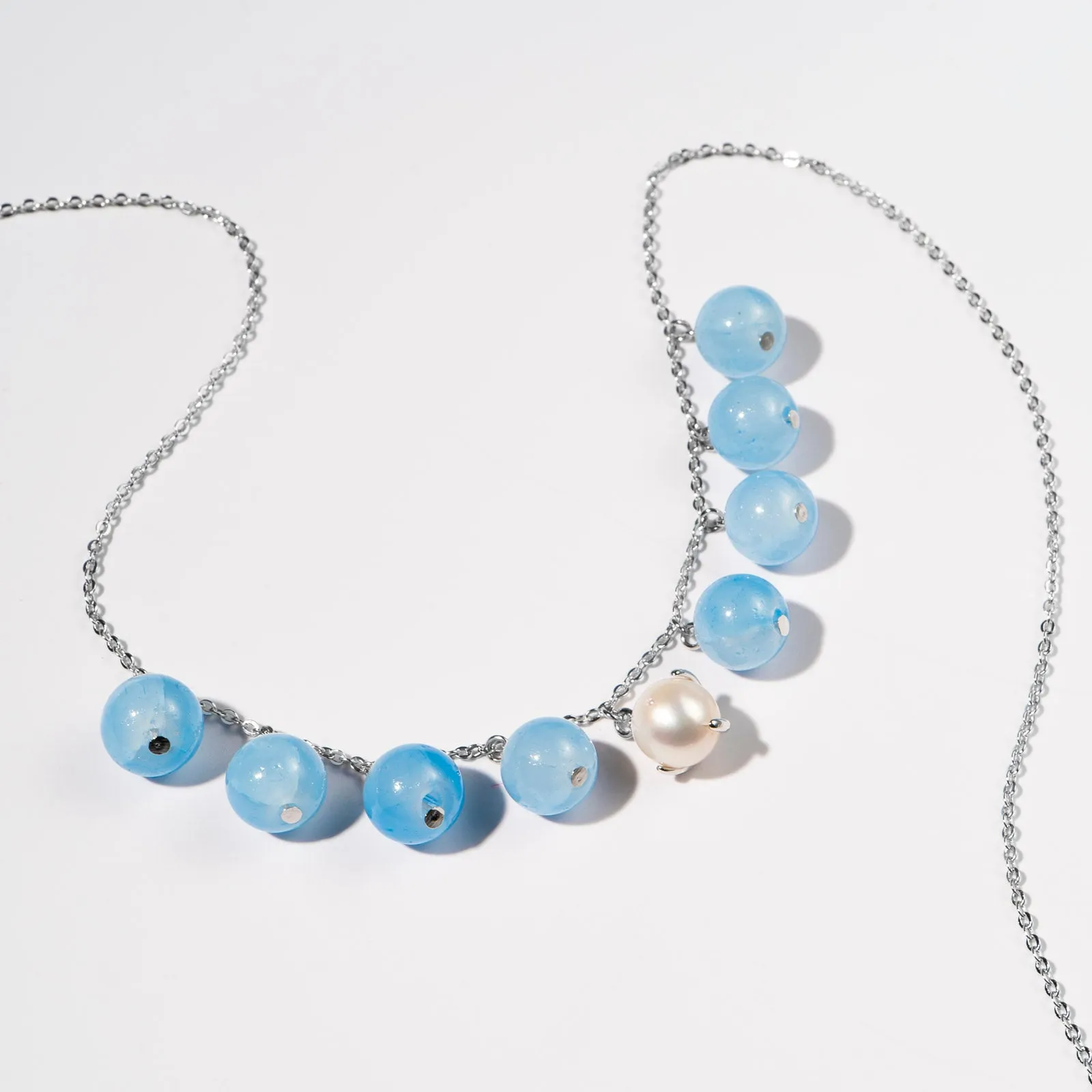 GALAXY GLOW PEARL NECKLACE