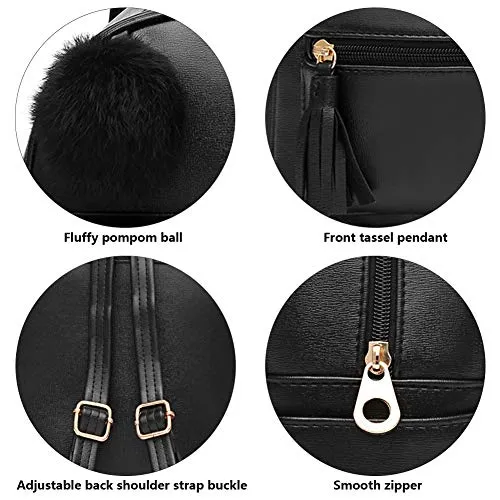 Girls' Pom Mini Backpack Purse