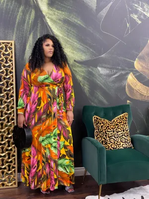 Giving beach maxi dress