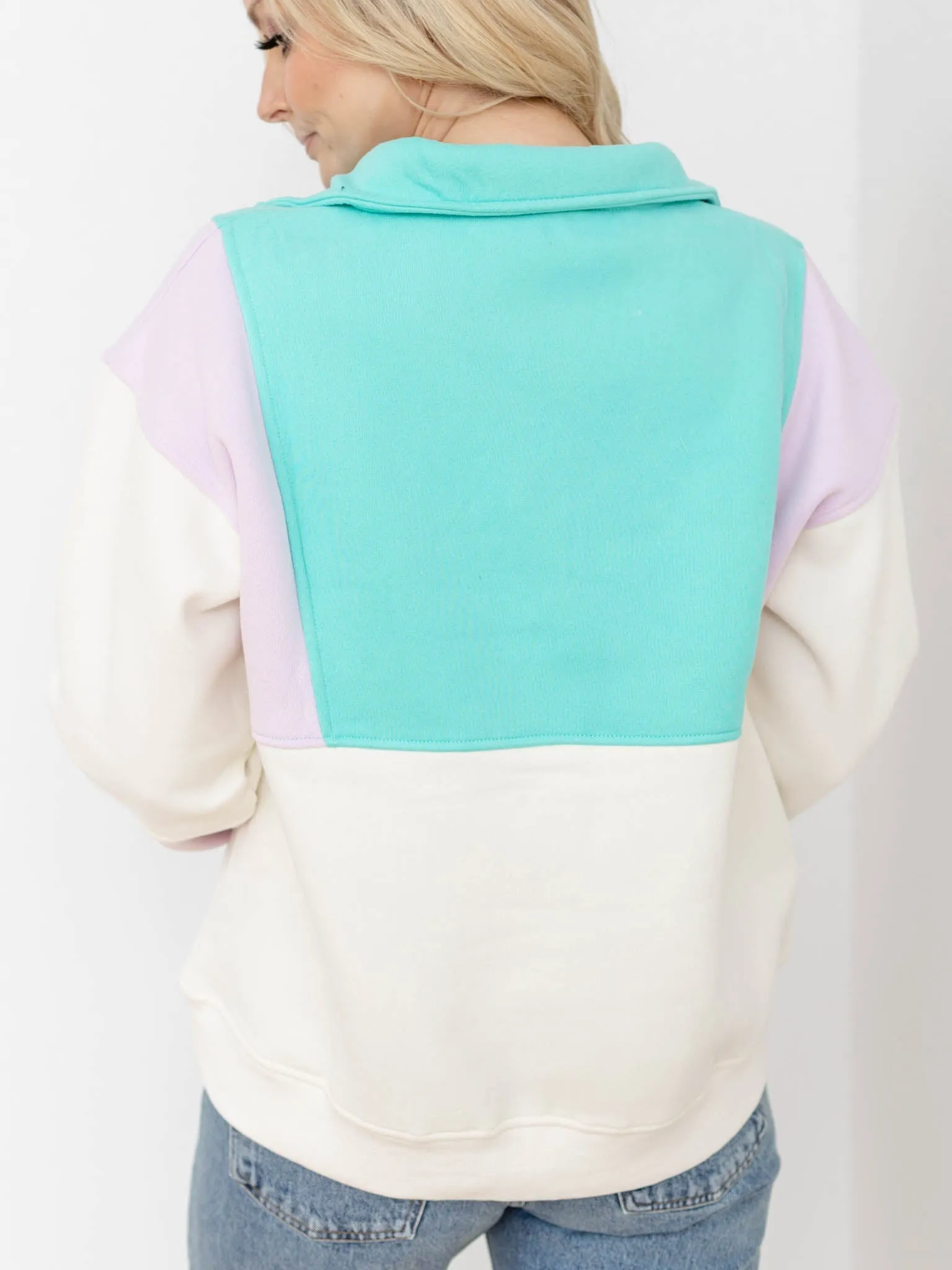 Glo Colorblock Pullover