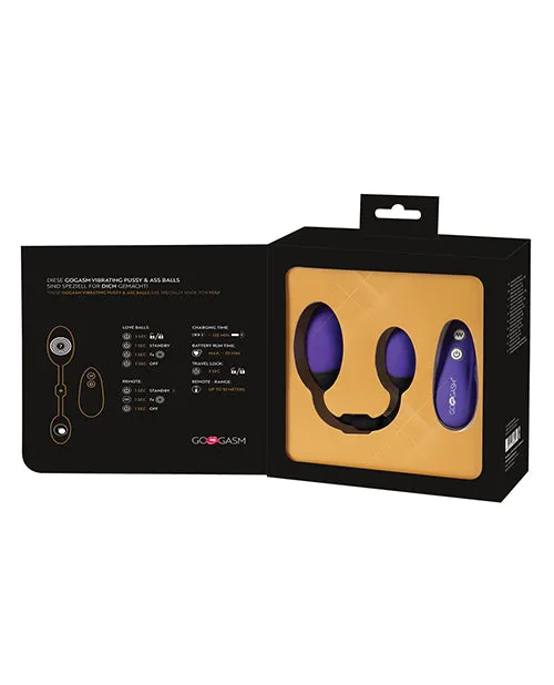 GoGasm Vibrating Pussy & Ass Balls