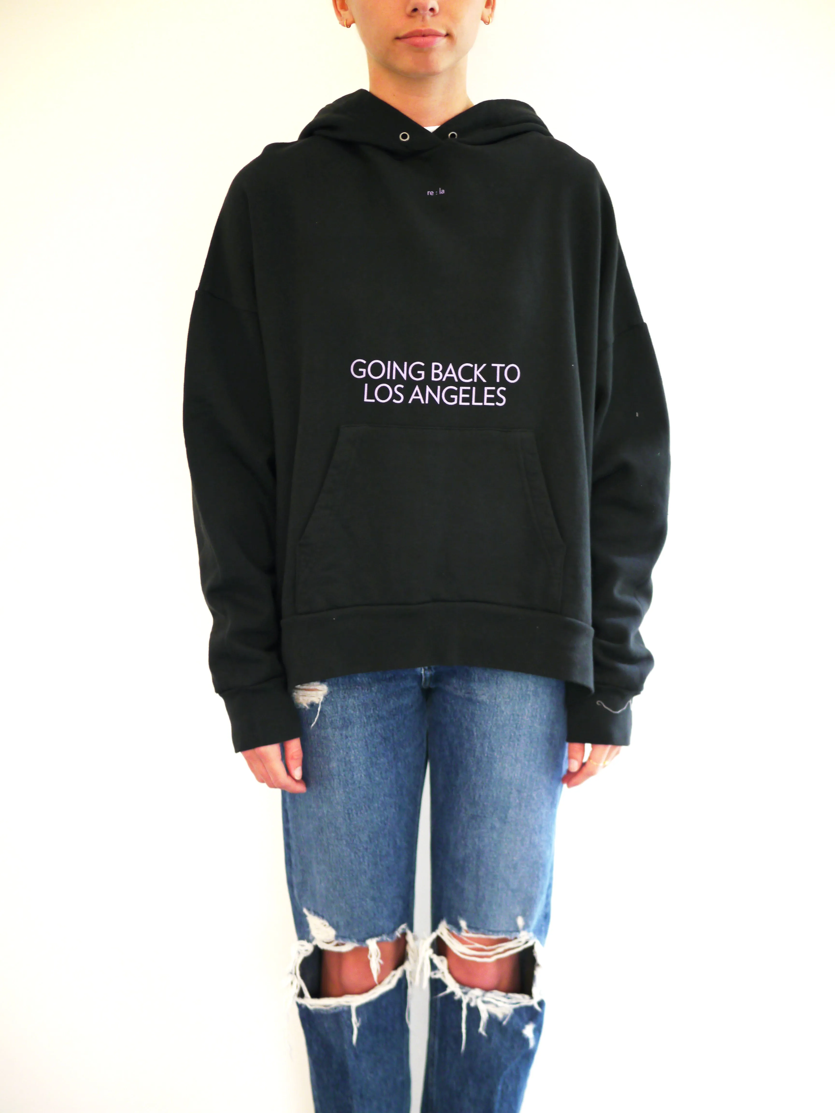 Going Back to LA Oversized Sweatshirt