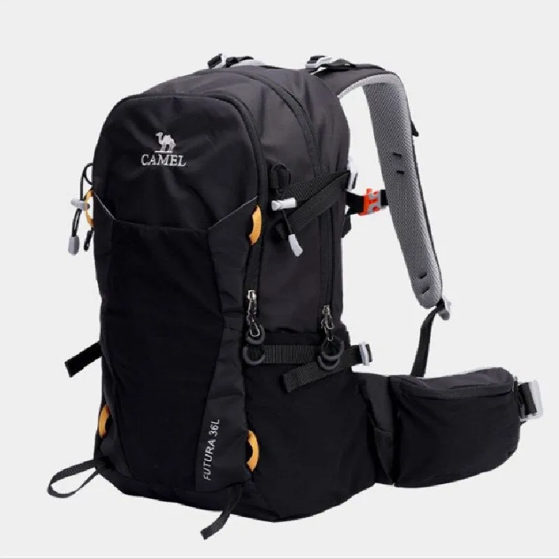 Gold Hiking Backpack for Men Lightweight Sports Bag for Running Traveling Cycling
