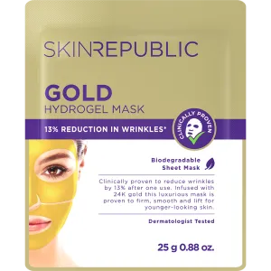 Gold Hydrogel Face Mask
