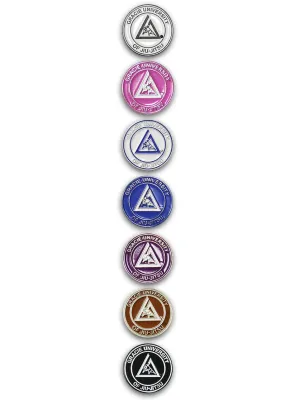 Gracie Rank Enamel Pin