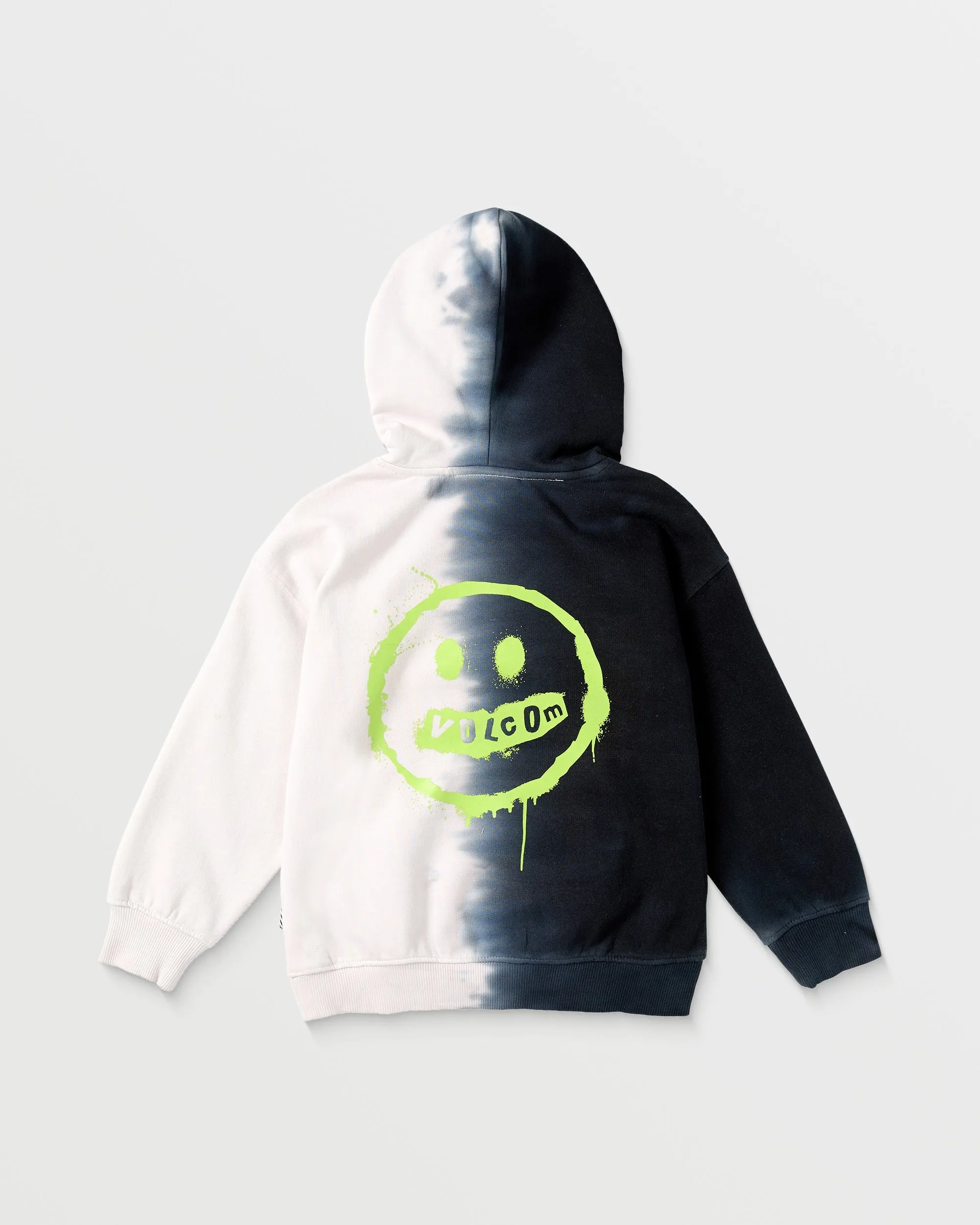 Graffiti Smile Hoodie - BLACK WHITE - (KIDS)
