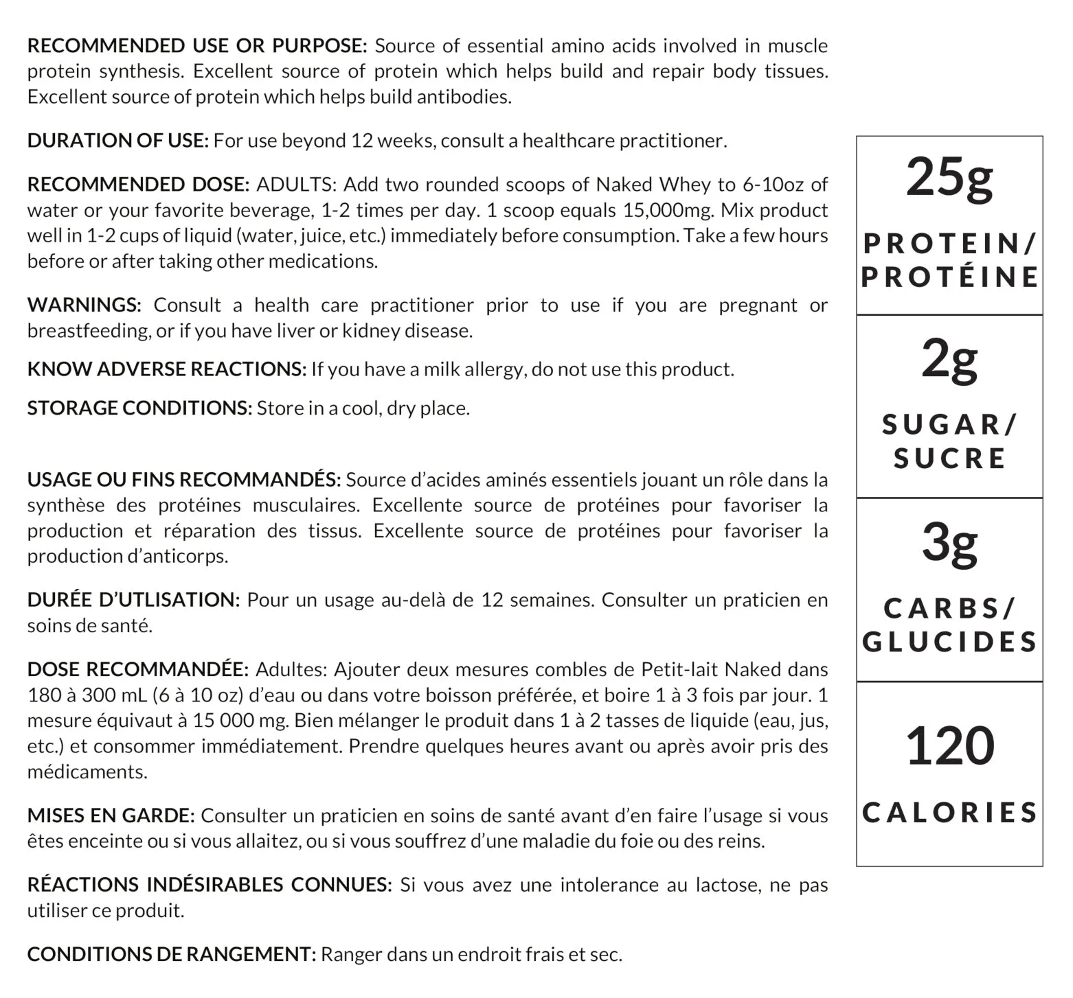 Grass Fed Whey Protein Powder | Naked Whey - 5lb