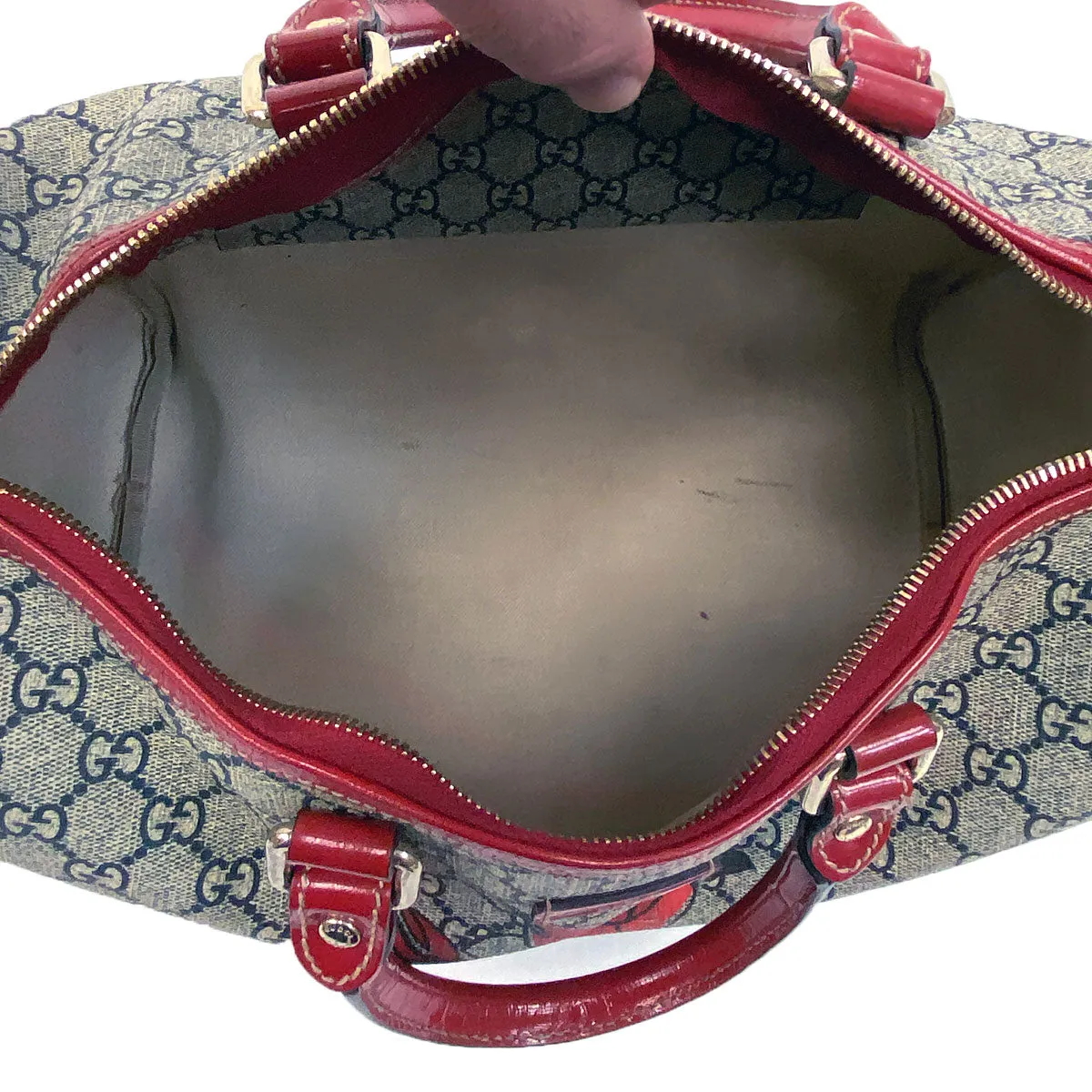 Gucci GG Tattoo Heart Medium Joy Boston Bag