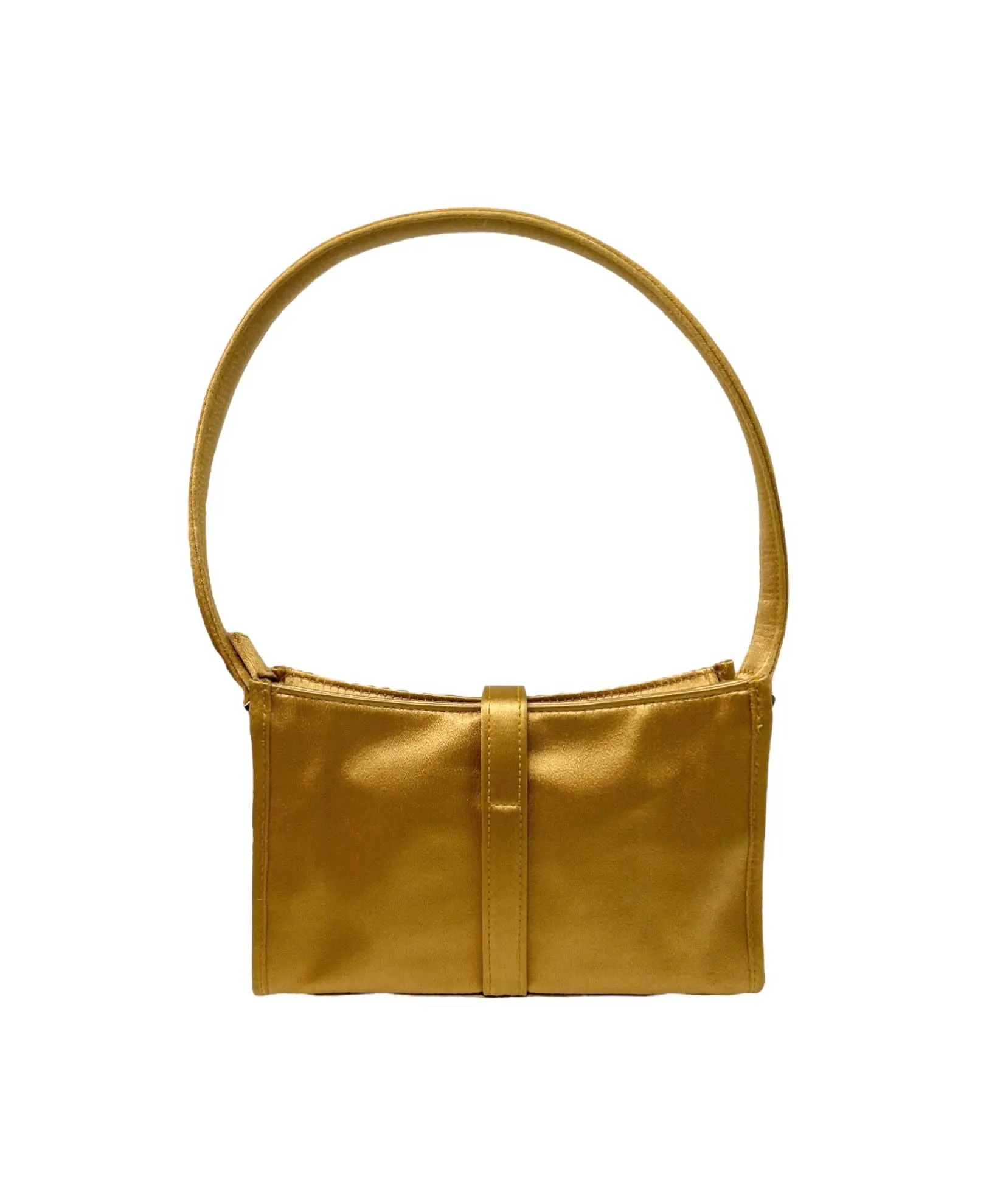 Gucci Gold Satin Mini Jackie Bag