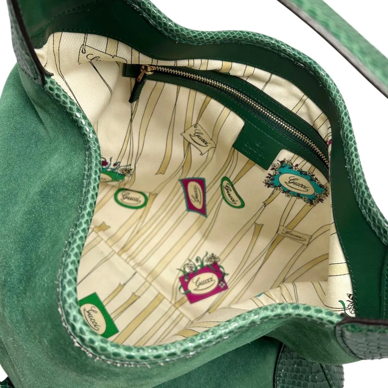 Gucci Green Large Jackie Bag