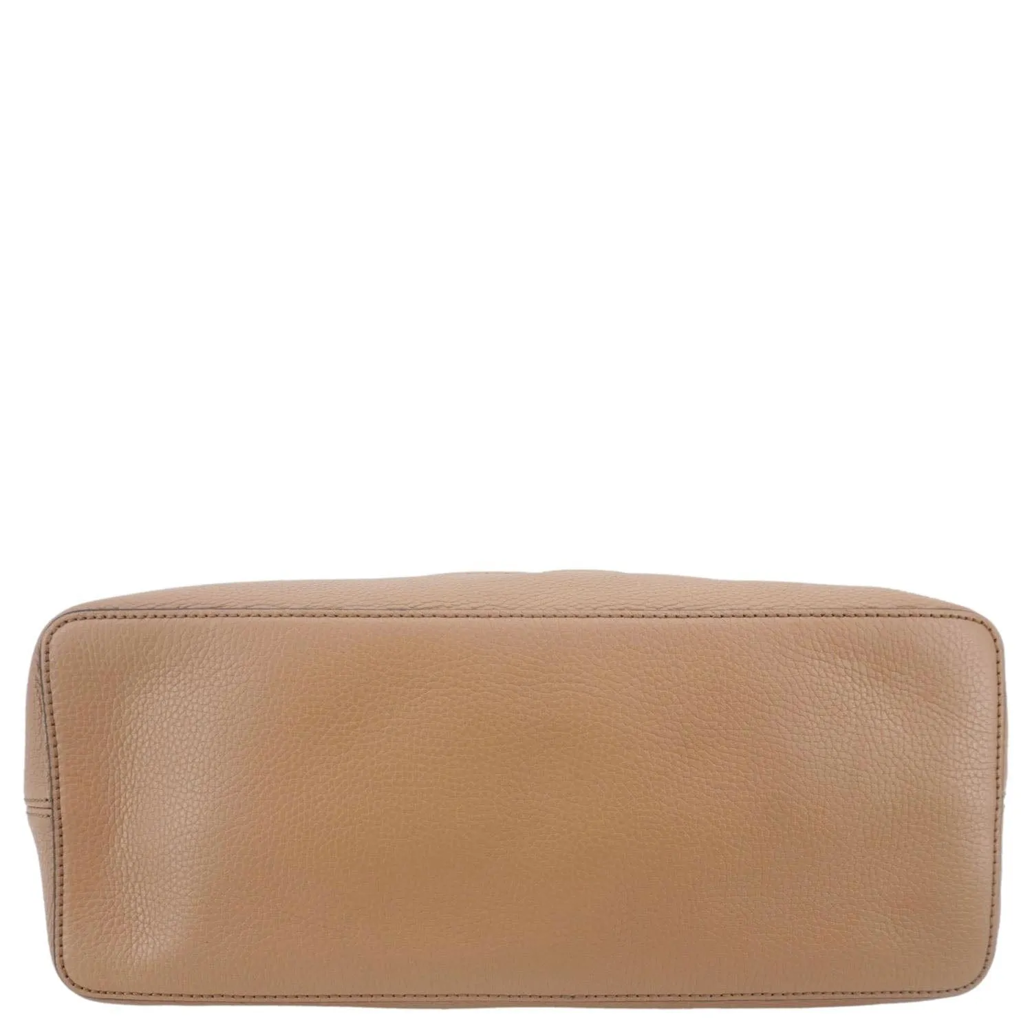 GUCCI Soho Medium Leather Tote Bag Brown 536194