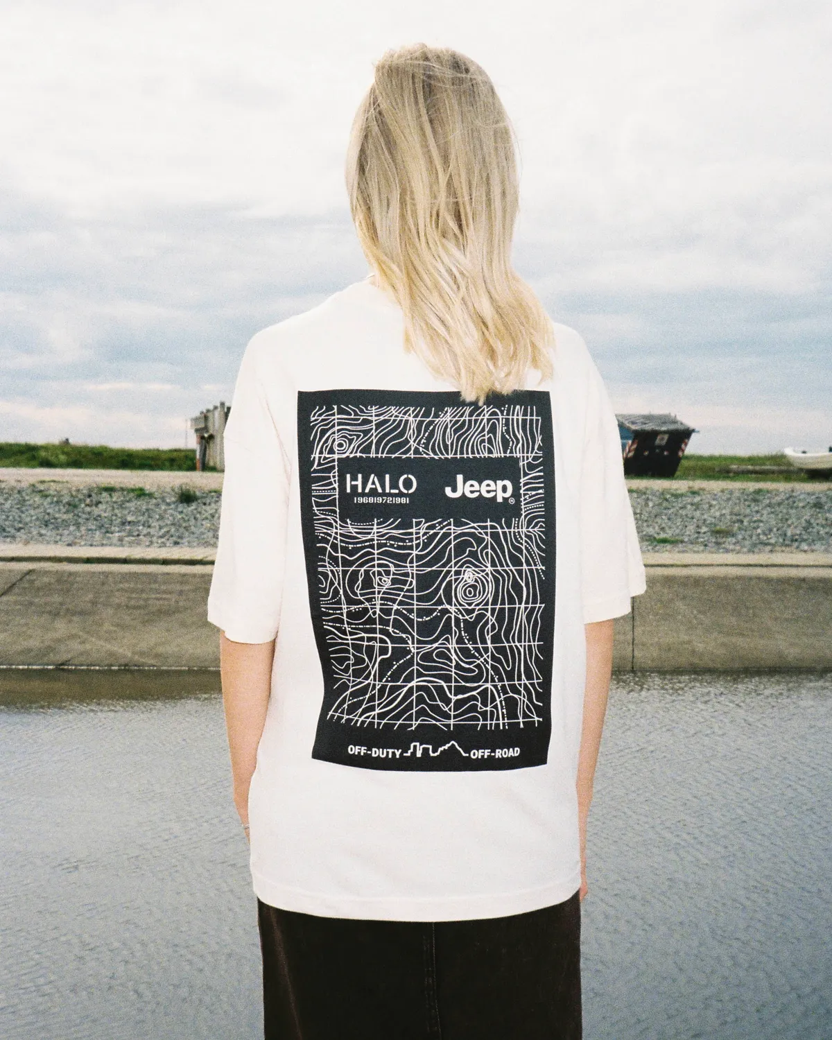 HALO Jeep Boxy T-Shirt - Turtledove