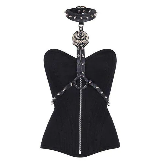 Halsley Hand Crafted Embroidered Corset Gear