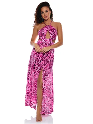 Halter Cut Out Dress