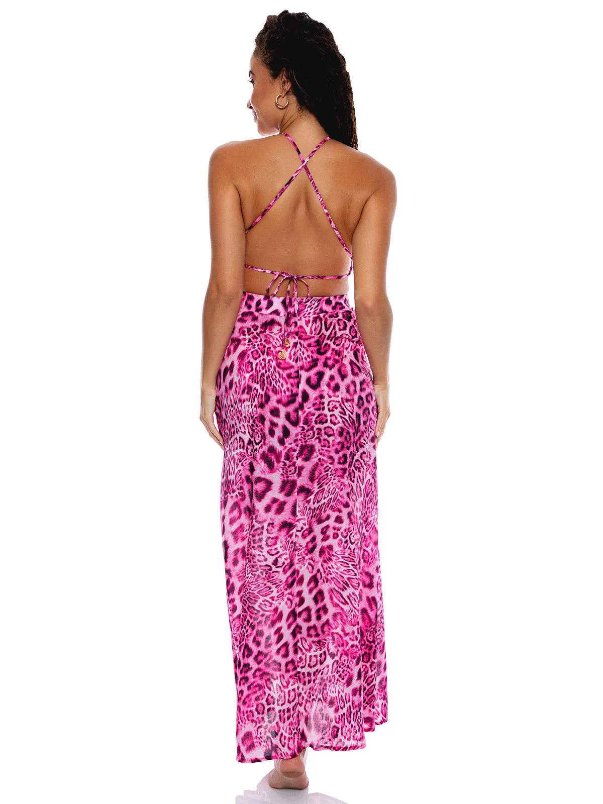 Halter Cut Out Dress