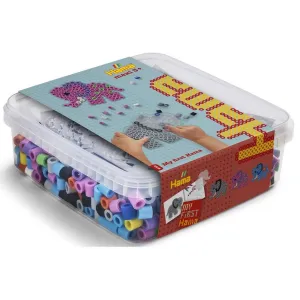 HAMA Hama maxi perler og stiftplade i bøtte, Elefant