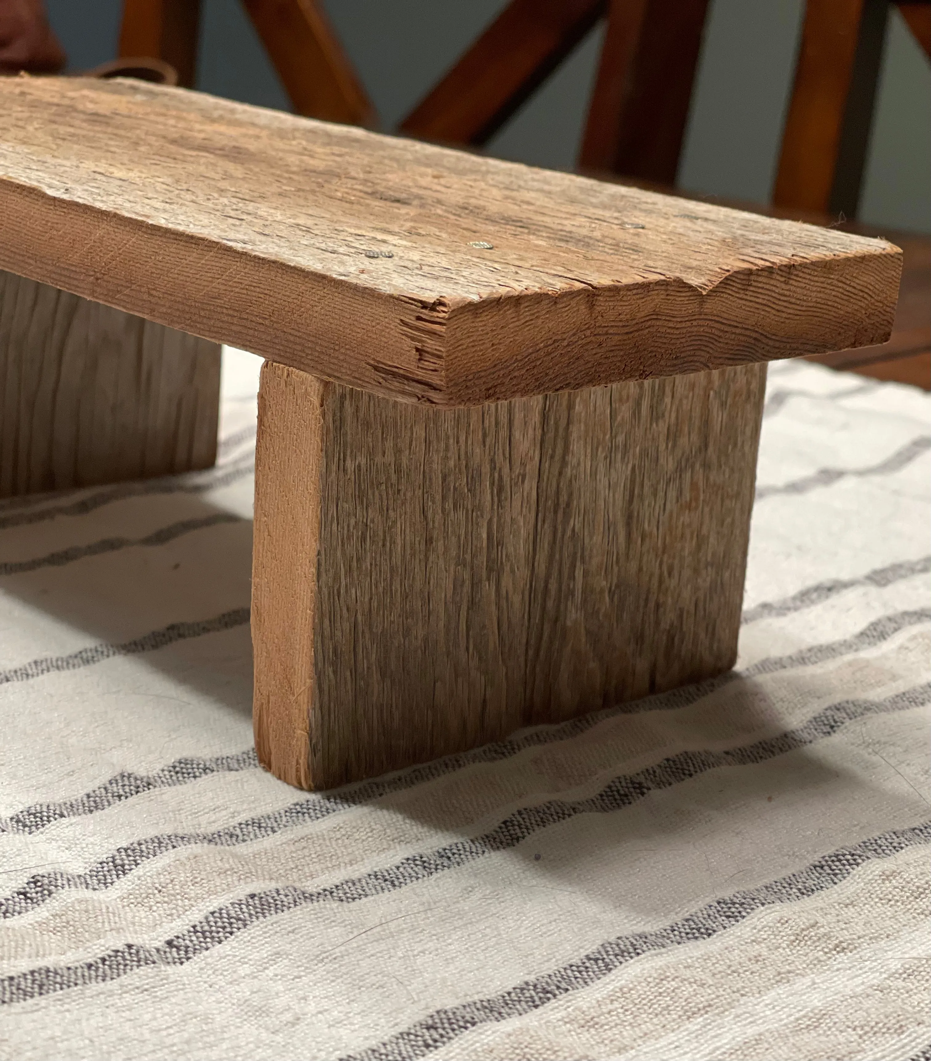 Hand Crafted Barn Wood Riser (5)