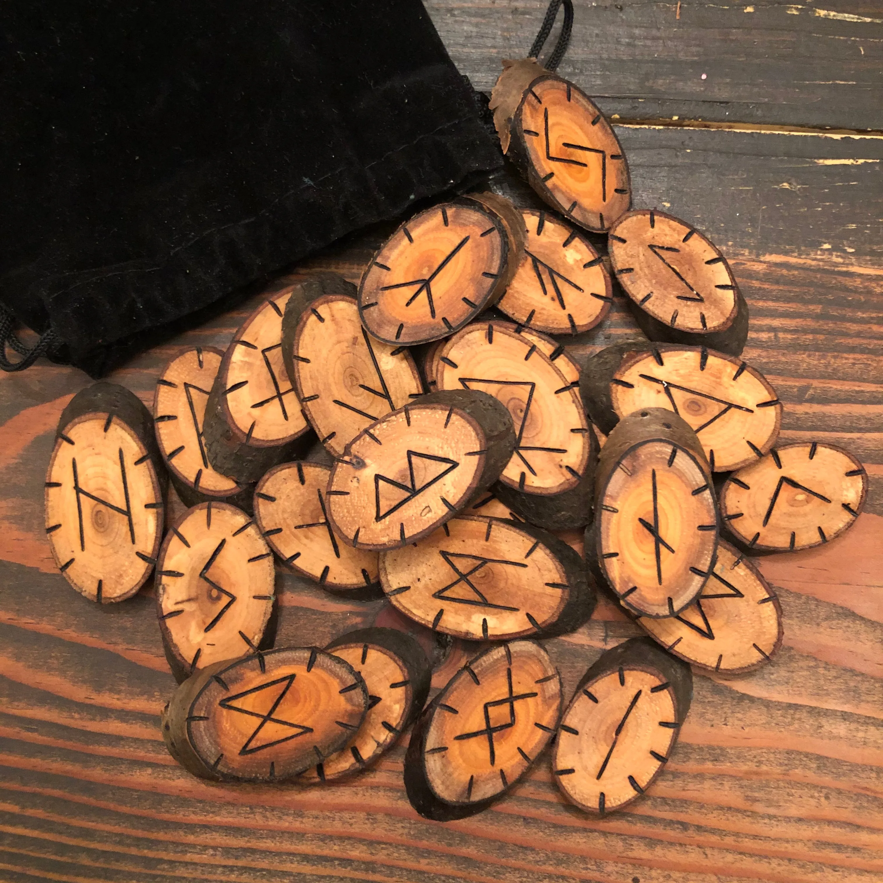 Hand Crafted Elder Futhark Runes