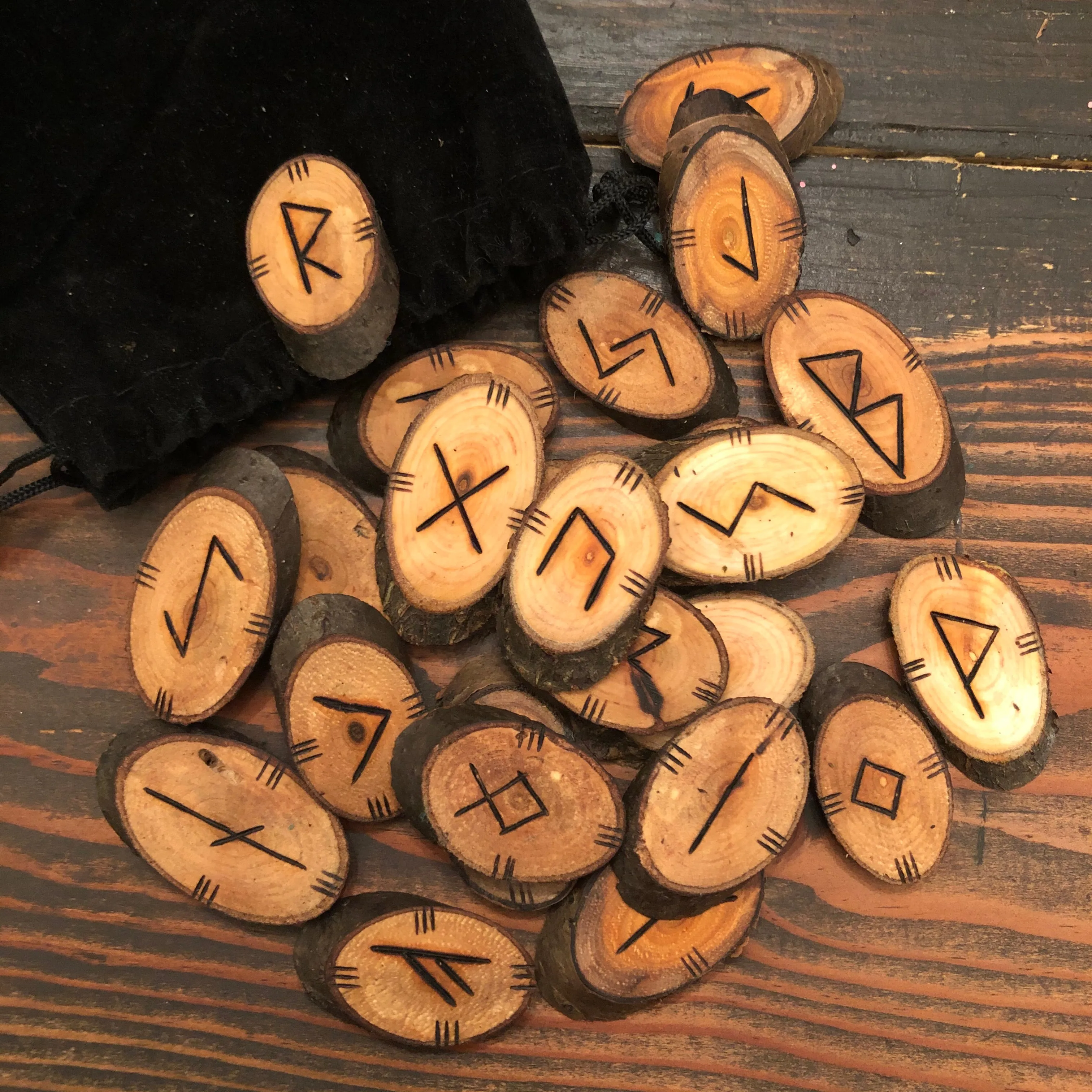 Hand Crafted Elder Futhark Runes