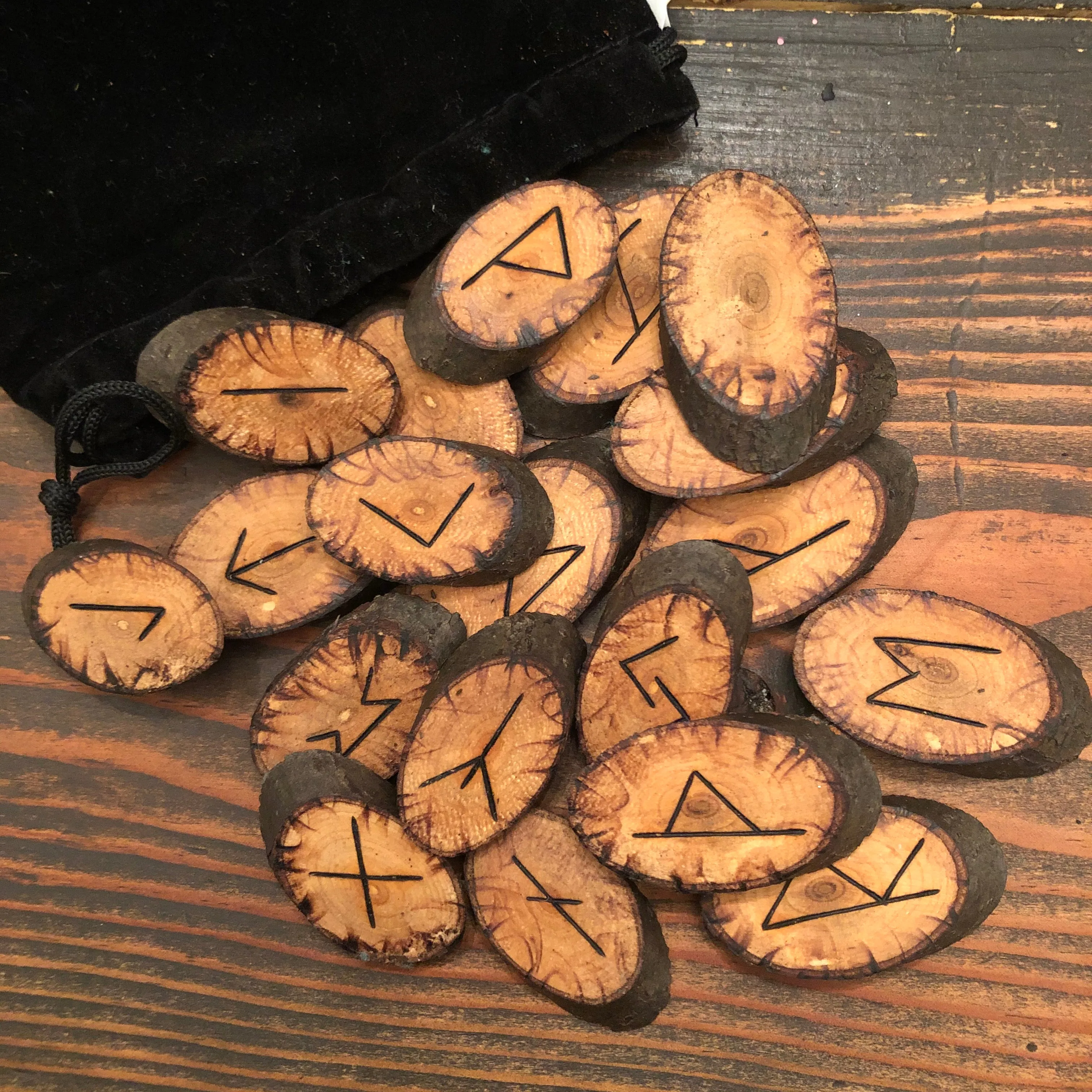 Hand Crafted Elder Futhark Runes