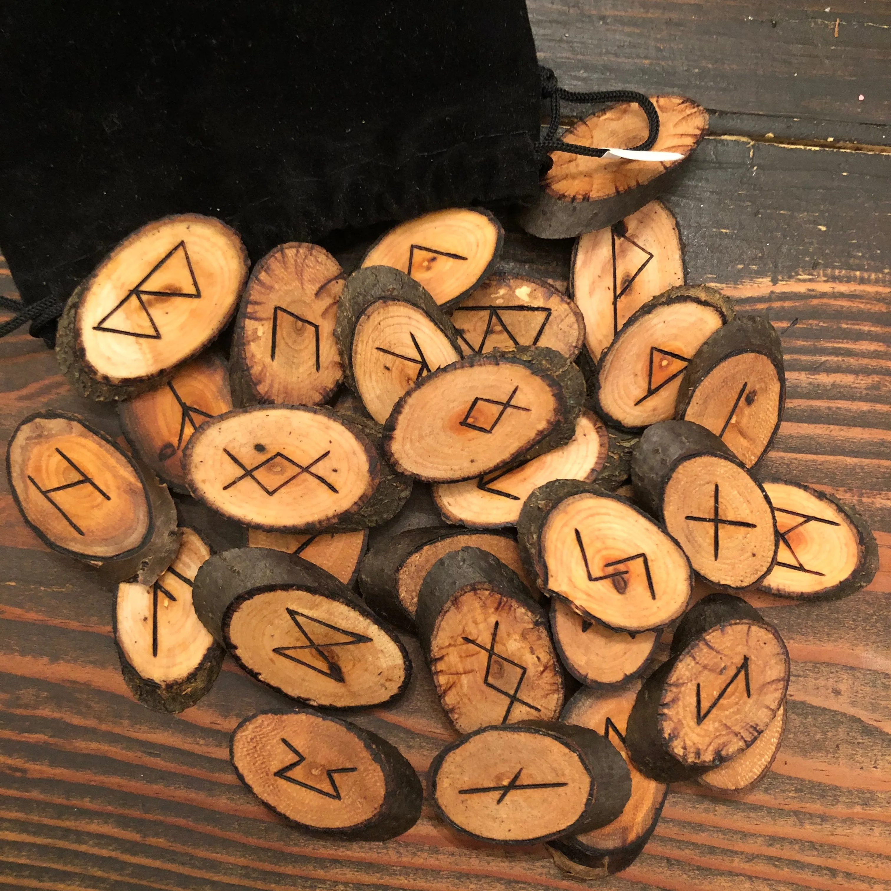 Hand Crafted Elder Futhark Runes