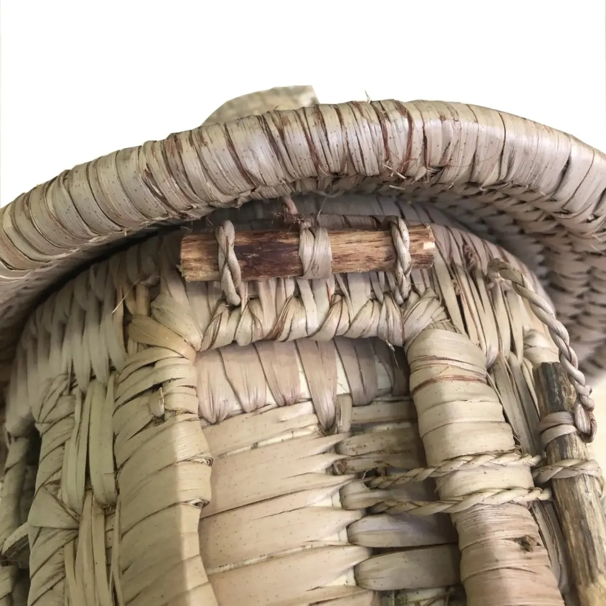 Hand Crafted Palm Leaf Model Hut - Rustic Charm Beautiful Detail