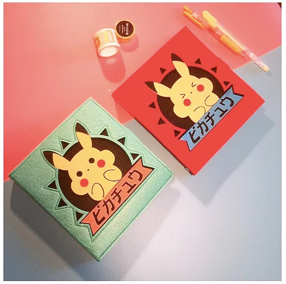Hand Crafted Pokemon Pikachu Soft Cover Notebooks