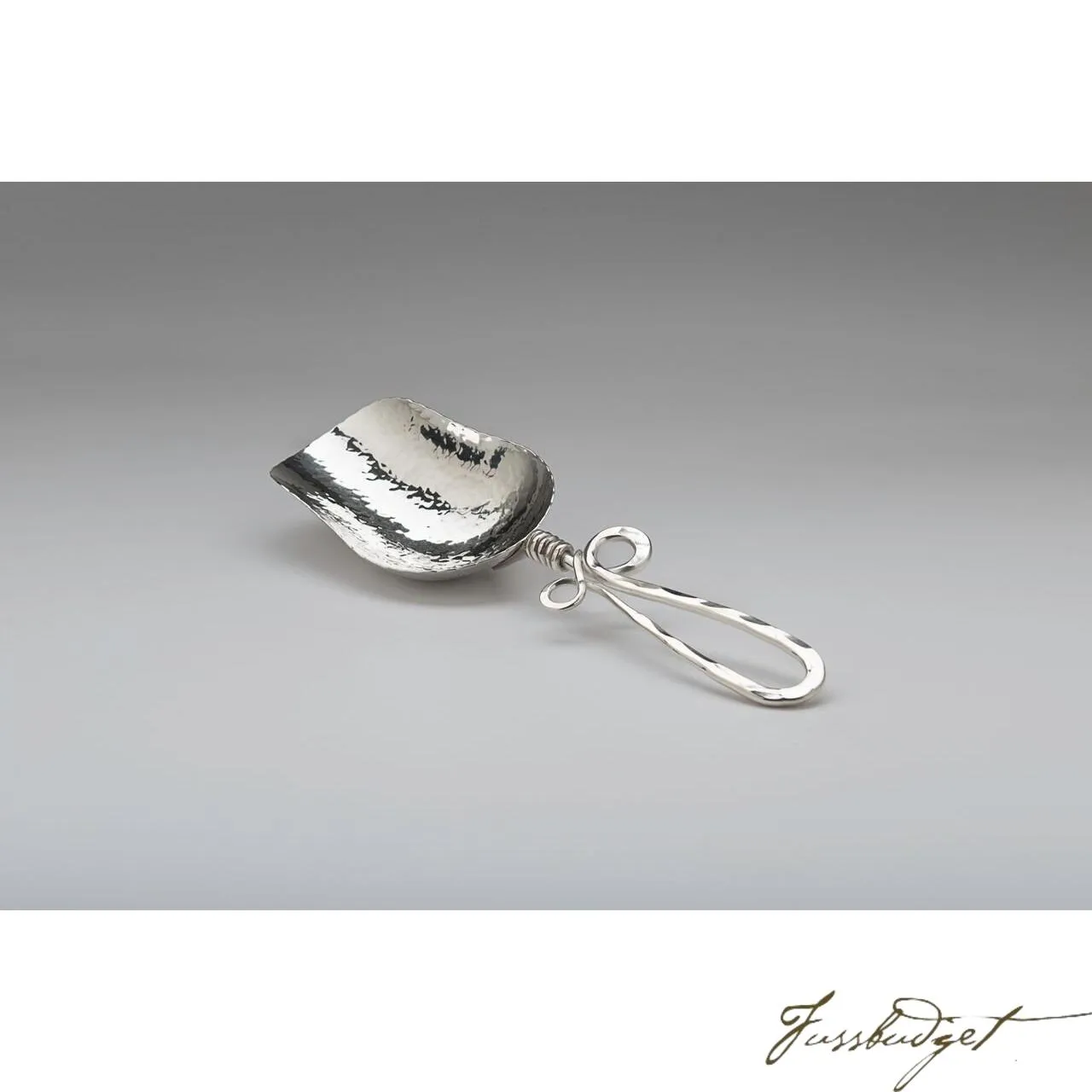Hand Crafted Silver Large Ice Scoop